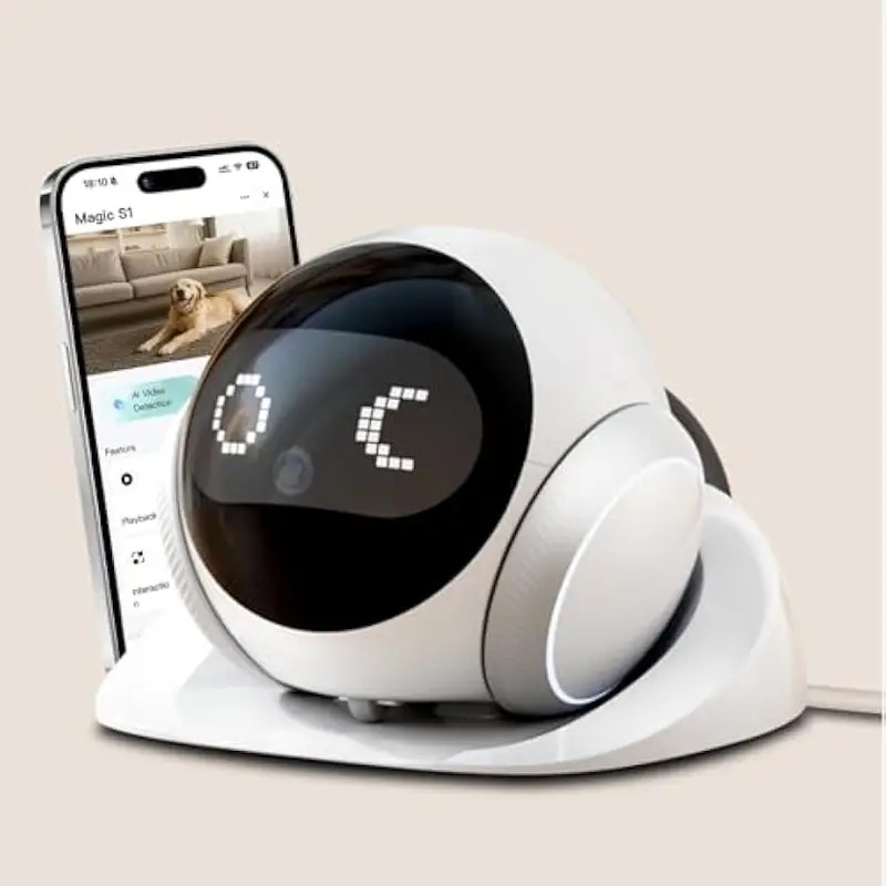 Smart Home Video - Câmera Robô Móvel para Animais de