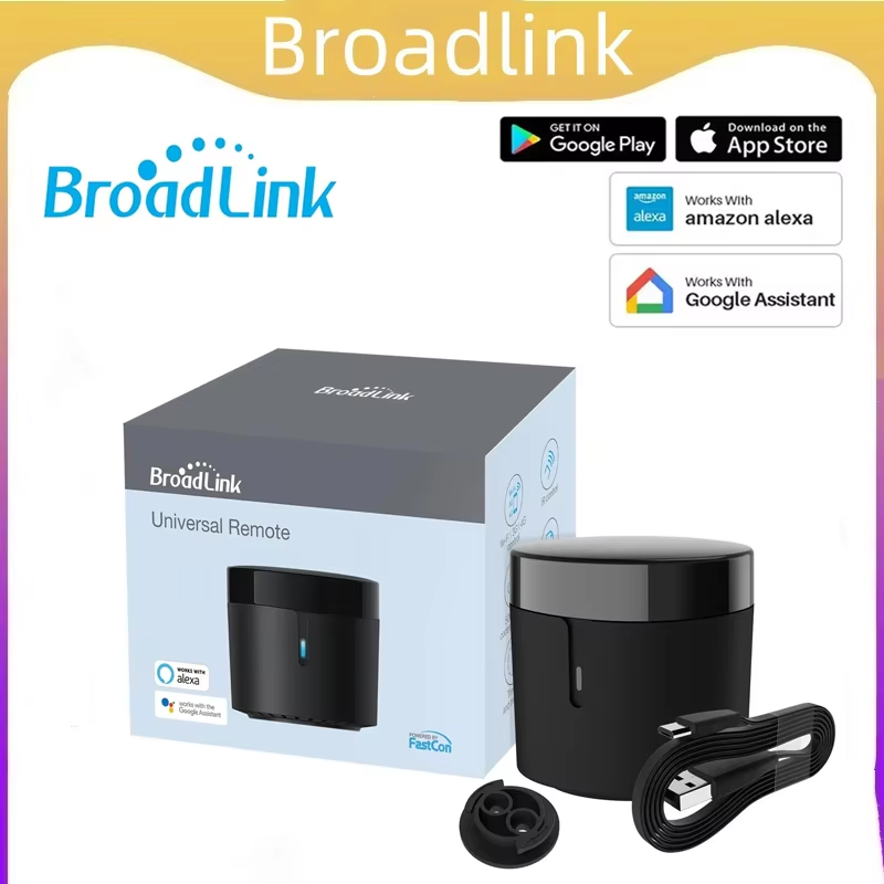 Universal Remote Smart Home - Controle Remoto Inteligente Broadlink Rm4 Mini,