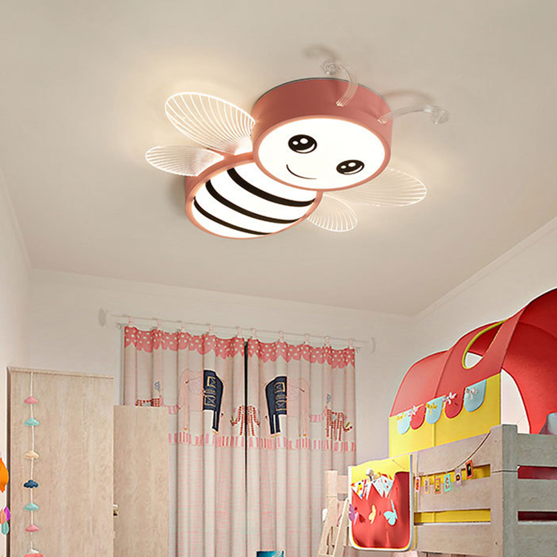 Smart Home Yellow - Nordic acrílico luzes de teto decoração
