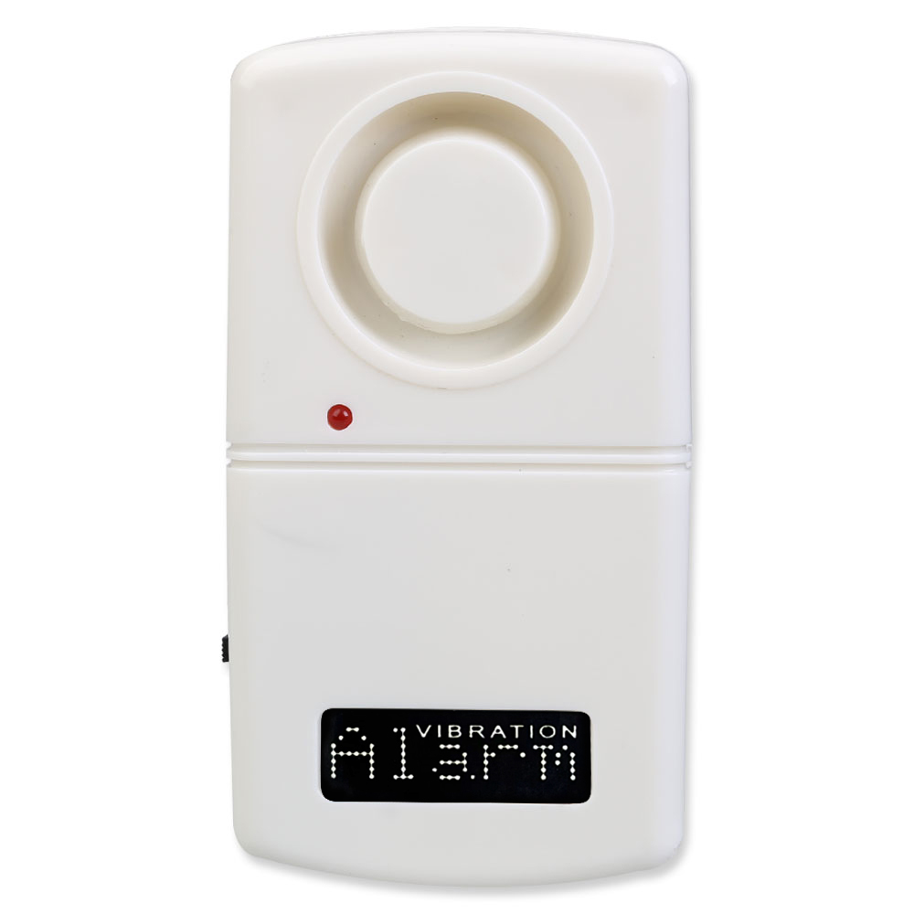 Wireless Door Sensor - Alarme de Vibração 120db, Alarme Sem