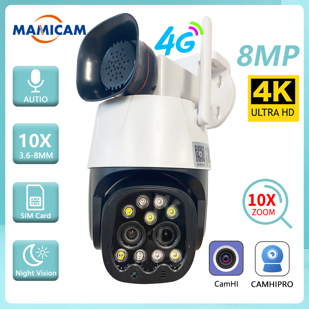 Smart Home Camera Ezviz - Câmera ip wifi/4g cartão sim ao