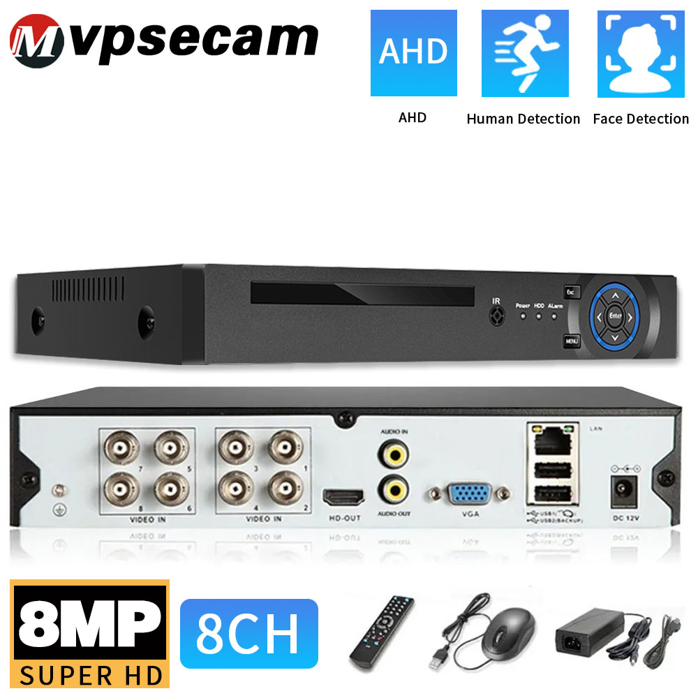 Smart Home Microsoft - Xmeye 4K 8MP Segurança CCTV DVR