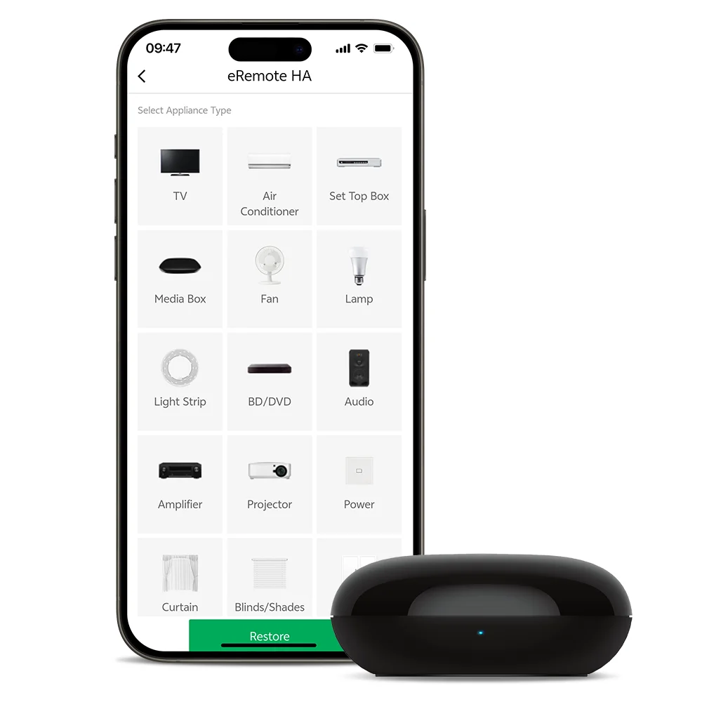 Universal Remote Smart Home - LinknLink eRemote IR Blaster para TV,