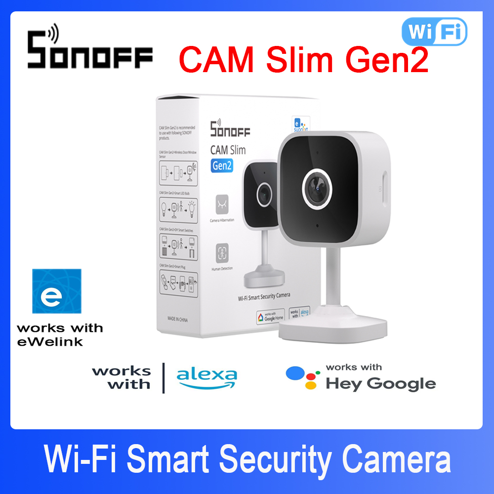Smart Home Video - Sonoff cam magro gen2 wifi câmera