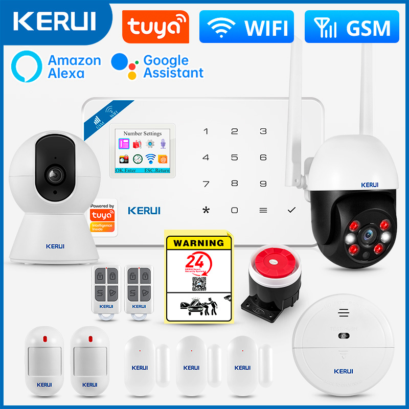 Smart Home Video - Kerui w181 sistema de alarme segurança