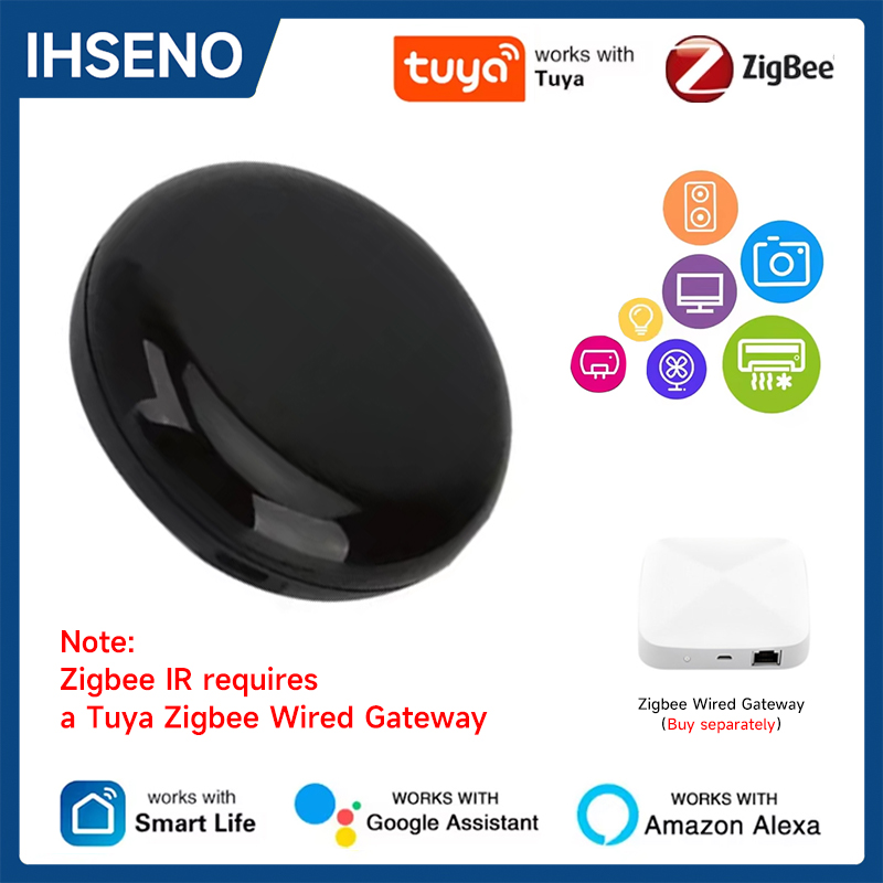 Universal Remote Smart Home - Tuya zigbee universal ir controle remoto