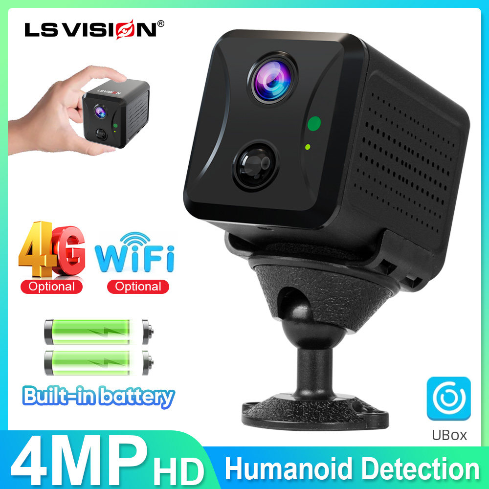 Smart Home Camera Ezviz - LS VISION Mini Câmera 4G Sim