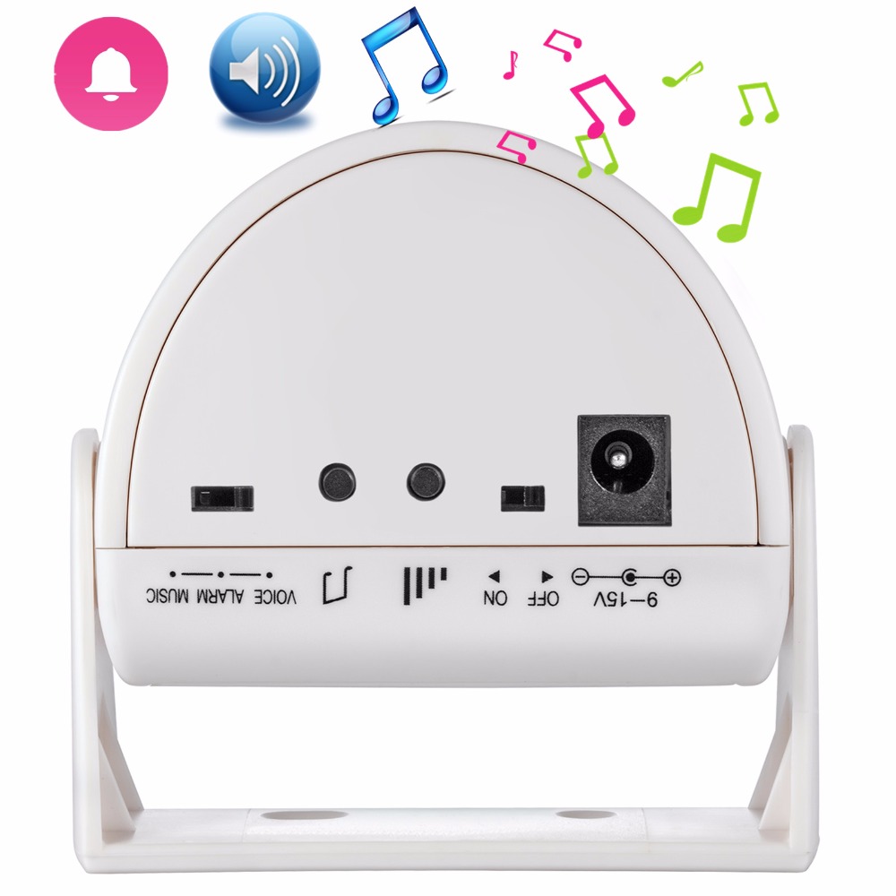 Wireless Door Sensor - 32 músicas bem vindo carrilhão infravermelho