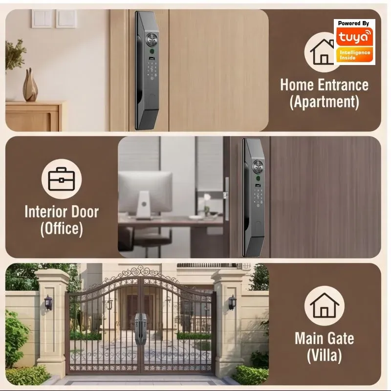Fechadura inteligente para cas - Smart Home Door Lock avaliação e preço