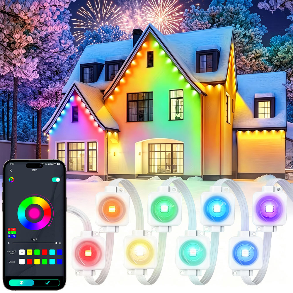 Luzes de Cordão Inteligentes R - Smart Home Yellow avaliação e preço