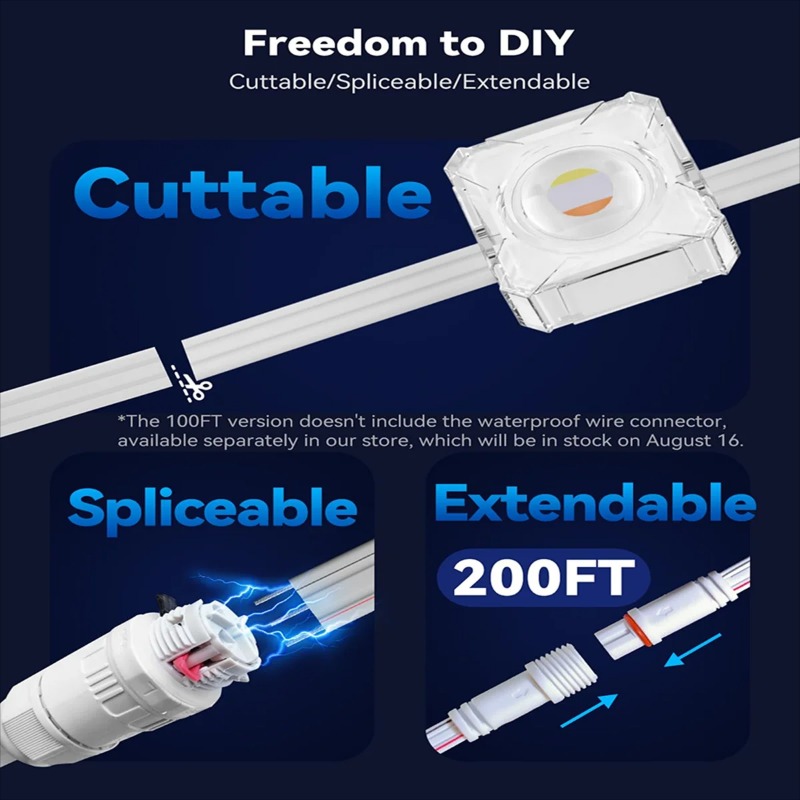 Luzes de Cordão Inteligentes R - Smart Home Yellow avaliação e preço