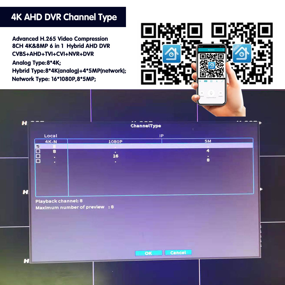 DVR de Vigilância WIFI P2P com - Smart Home Microsoft avaliação e preço