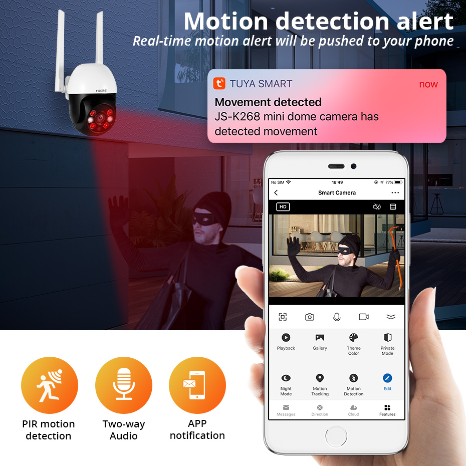 Câmera IP Fuers 8MP 4K para Se - Smart Home Camera Ezviz avaliação e preço