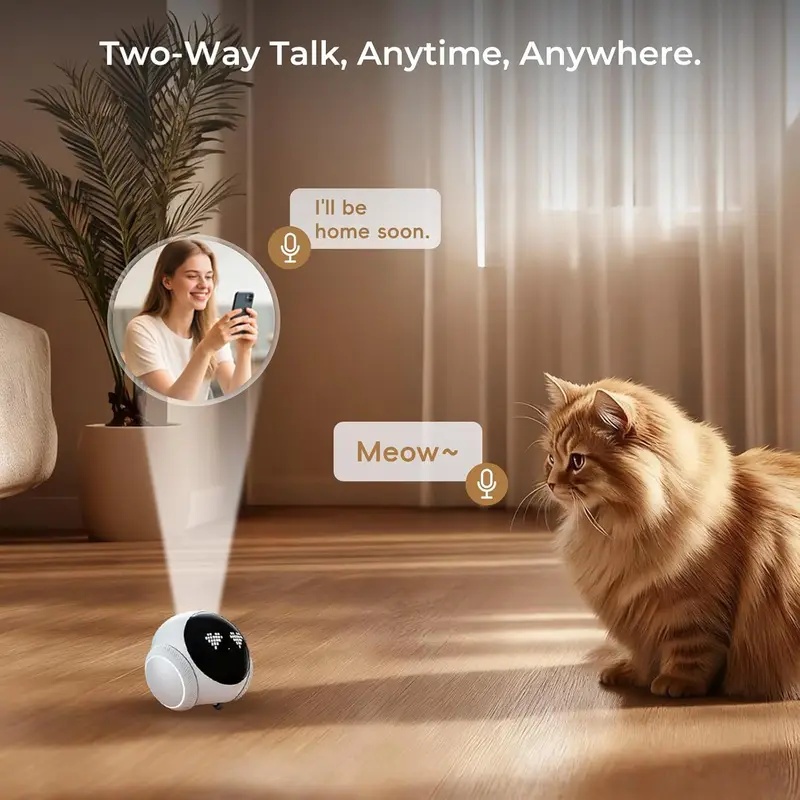 Câmera Robô Móvel para Animais - Smart Home Video avaliação e preço