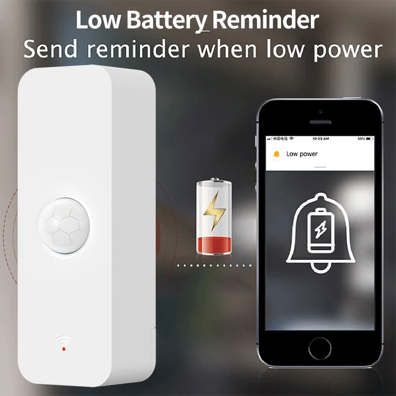 Tuya-Zigbee Sensor de Moviment - Smart Home Wiser avaliação e preço