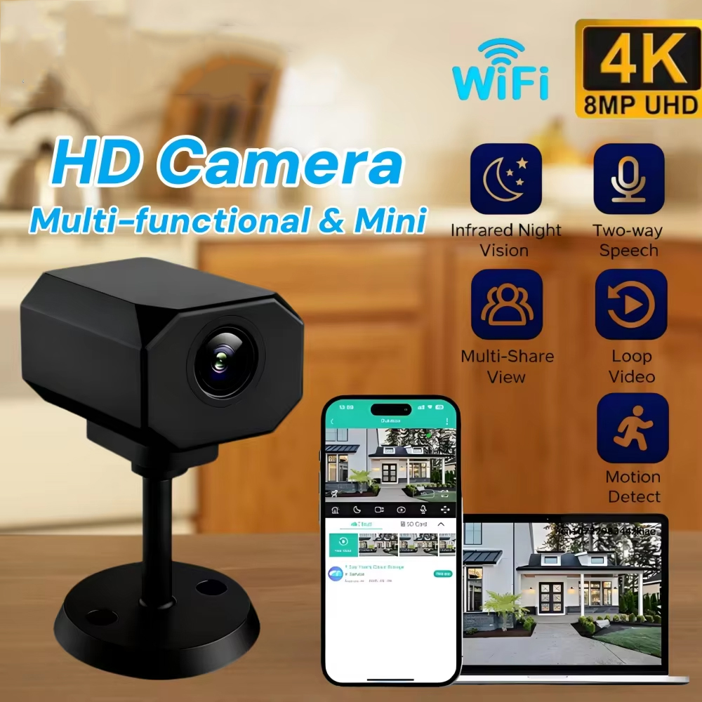 Câmera de segurança wi-fi 4k h - Smart Home Video avaliação e preço