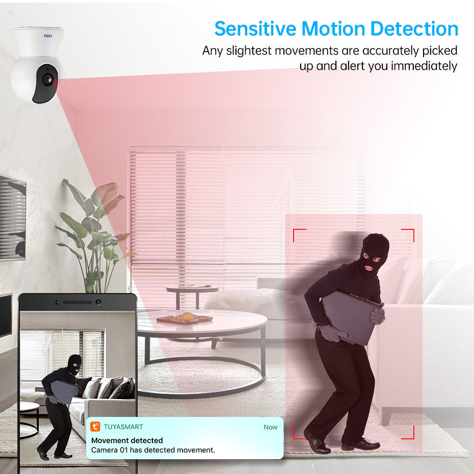 KERUI-Tuya Smart Mini WiFi Câm - Smart Home Camera Ezviz avaliação e preço