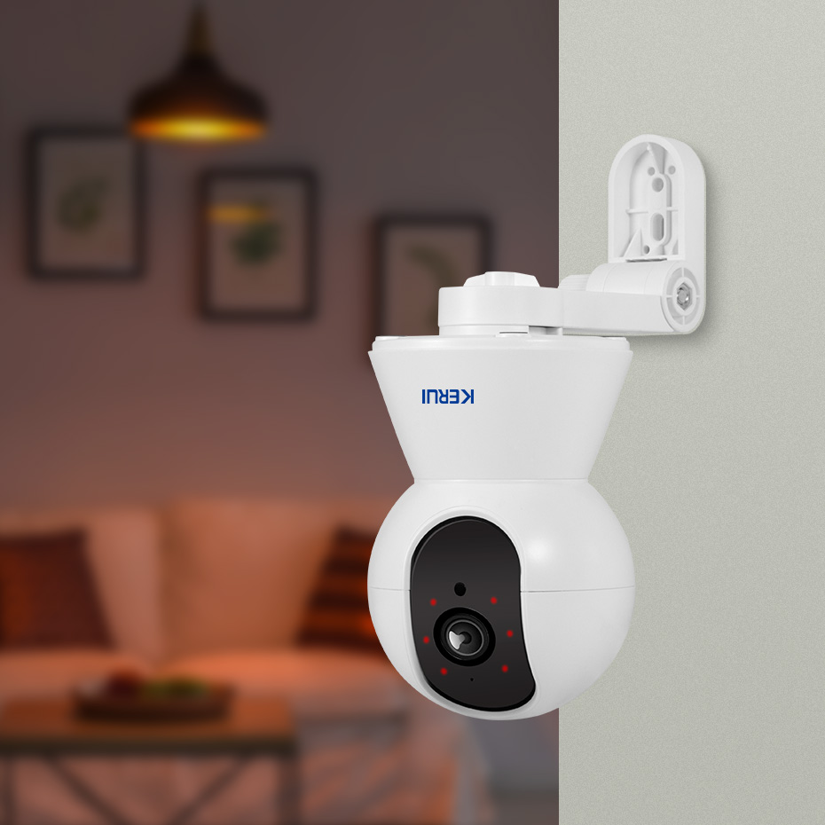 KERUI-Tuya Smart Mini WiFi Câm - Smart Home Camera Ezviz avaliação e preço