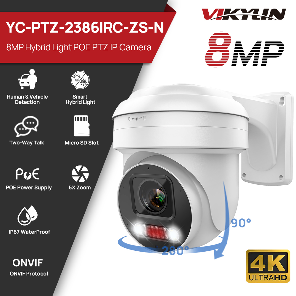 Câmera IP Vikylin PTZ com Zoom - Smart Home Microsoft avaliação e preço