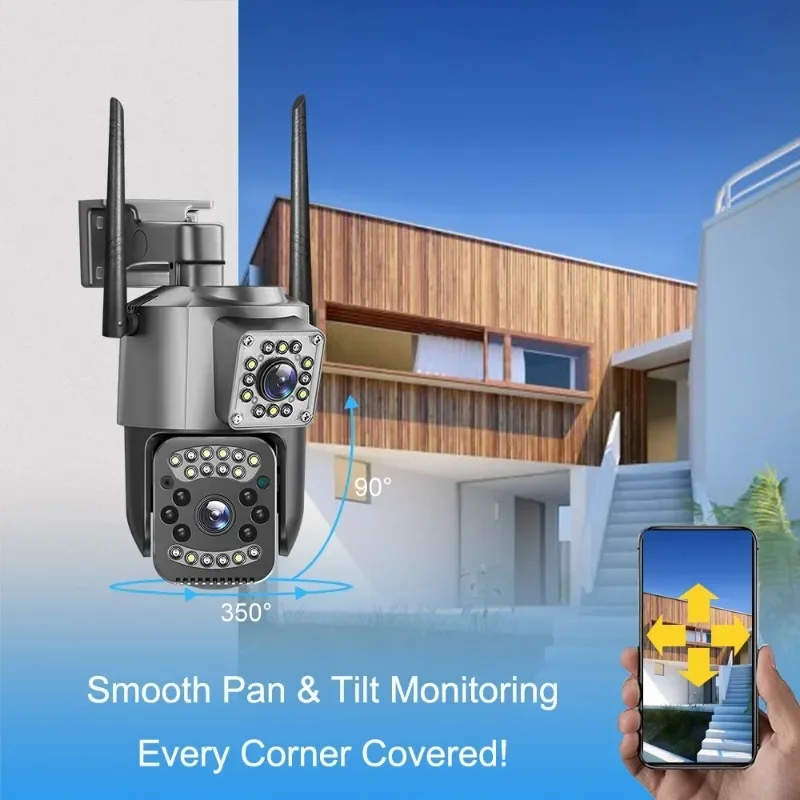 8mp wifi câmera ip 4k ptz lent - Smart Home Camera Ezviz avaliação e preço