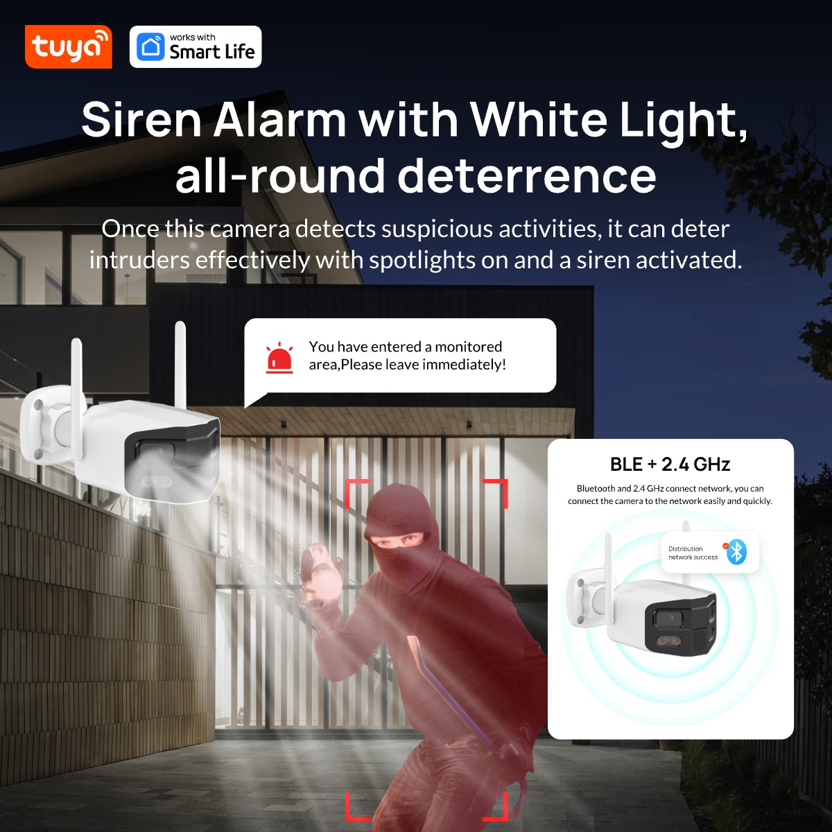 Tuya Smart 4MP 2,5K Lente Dupl - Smart Home Camera Ezviz avaliação e preço
