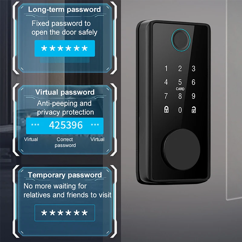 Fechadura inteligente com impr - Smart Home Door Lock avaliação e preço