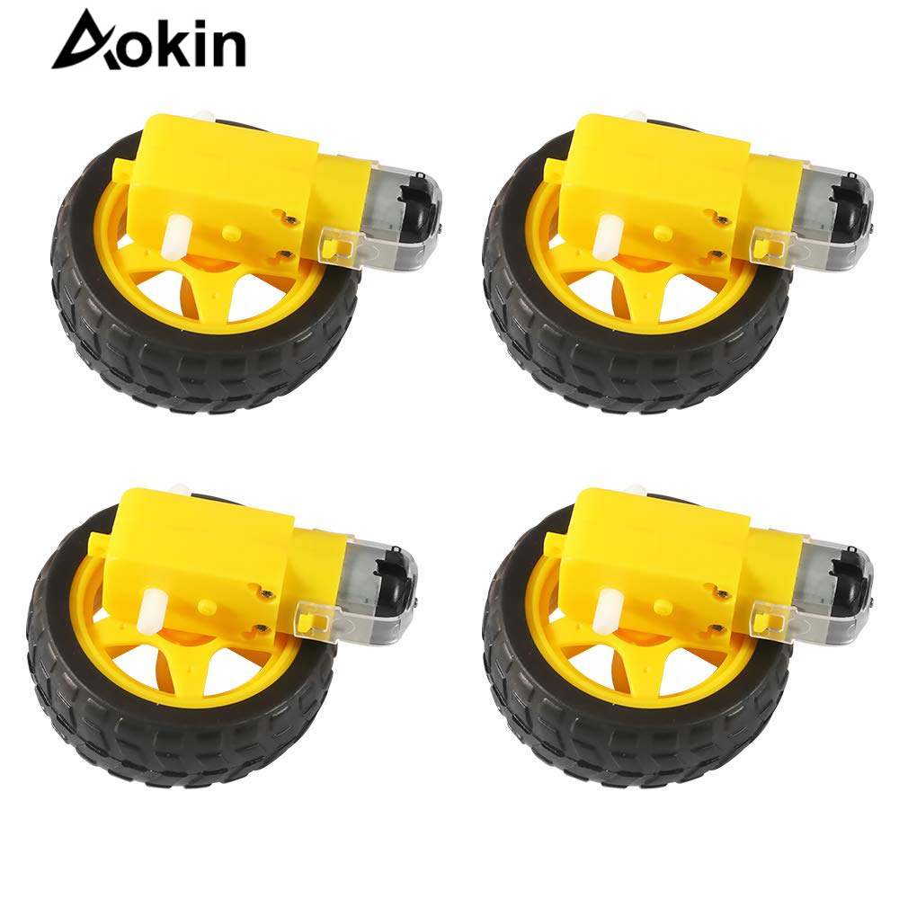 4Pcs TT Motor DC Motor Elétric - Smart Home Yellow avaliação e preço