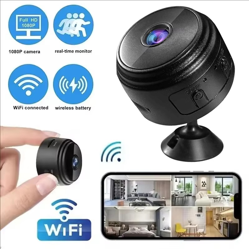 Câmeras Mini A9 1080P WiFi, Câ - Smart Home Video avaliação e preço