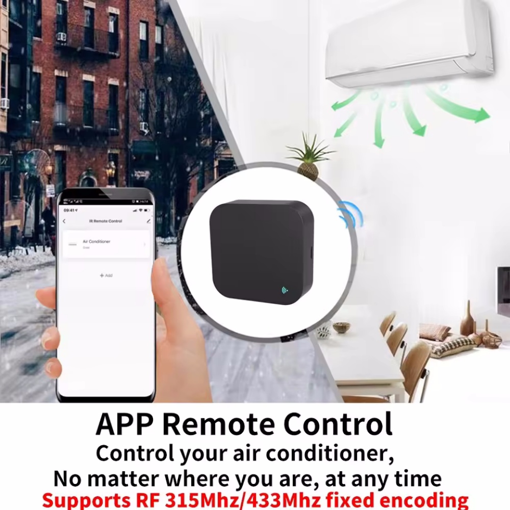 Tuya wifi rf ir controle remot - Universal Remote Smart Home avaliação e preço