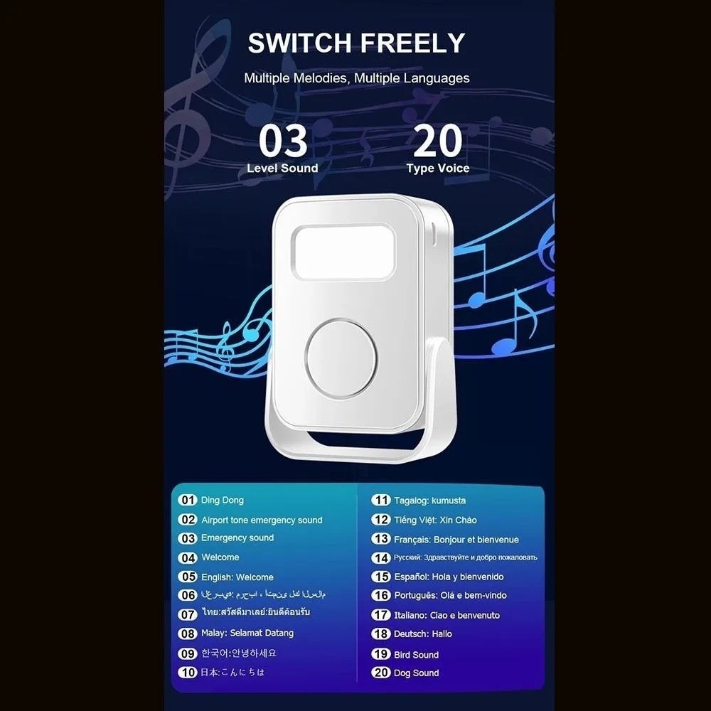 Campainha Inteligente com Sens - Wireless Door Sensor avaliação e preço