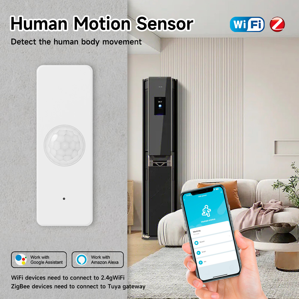 Tuya wifi zigbee pir sensor de - Smart Home Wiser avaliação e preço