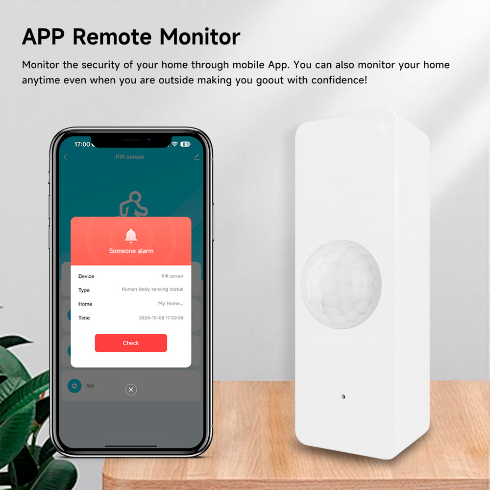 Tuya wifi zigbee pir sensor de - Smart Home Wiser avaliação e preço