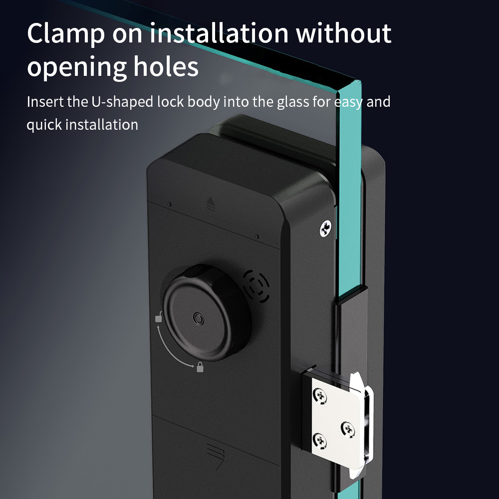 Fechadura de vidro inteligente - Smart Home Door Lock avaliação e preço