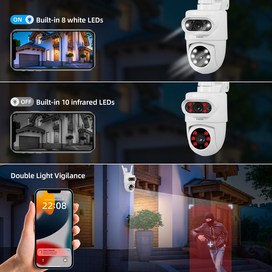 Fuers 5k 10mp câmera ip de len - Smart Home Camera Ezviz avaliação e preço